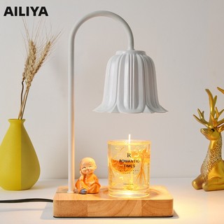 Aliiya Đèn Nến Thơm Họa Tiết Hoa lily Thung Lũng Lũng Phong Cách Châu Âu