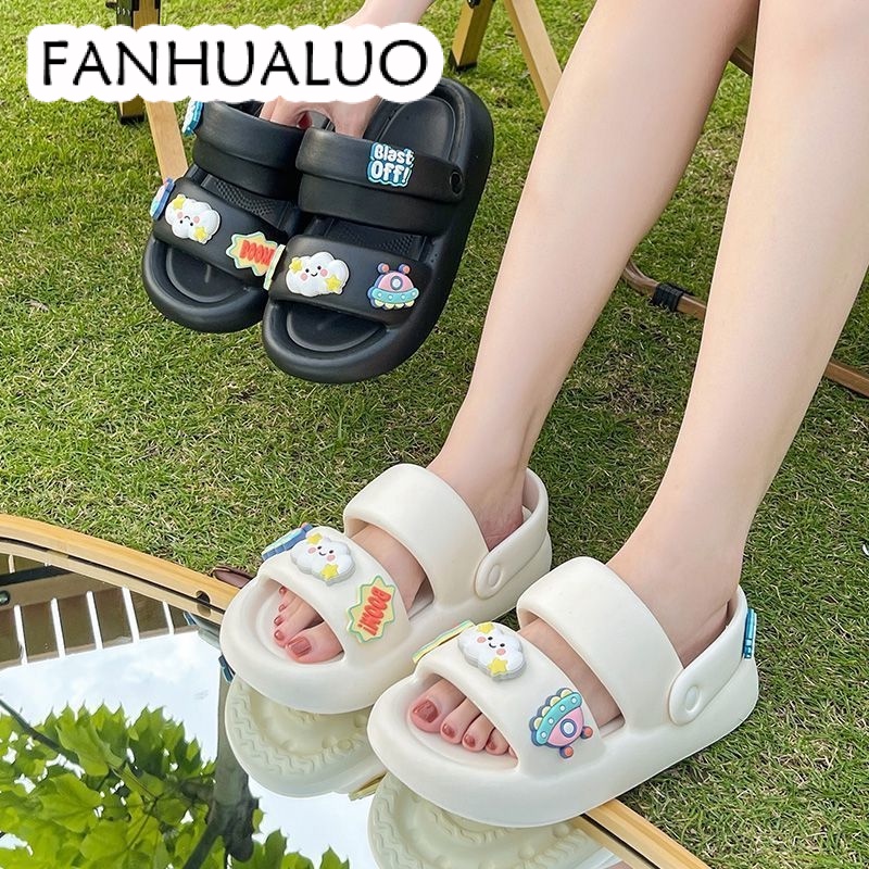 FANHUALUO dép sandal nữ  Hiện đại Thể thao và thời trang Điểm nhấn Đáng yêu FDL23B0GLV 45Z231109