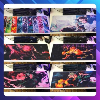 Lót chuột Size lớn in hình anime thanh gư.ơm diệt quỷ Kimetsu no Yaiba