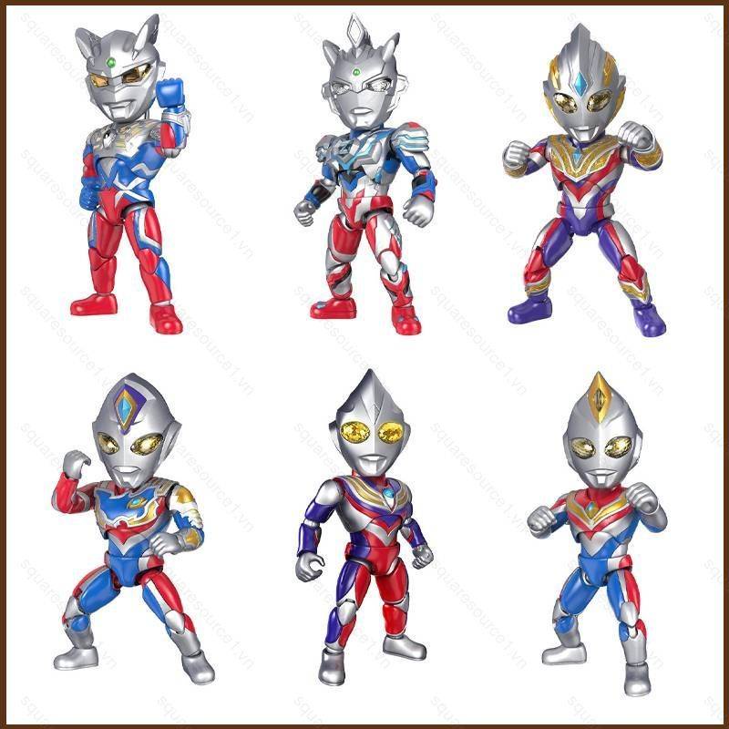 Mô Hình Nhân Vật Ultraman Z Tiga Zero Dyna Phiên Bản Q 1 Có Khớp Cử Động Cho Bé