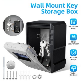 Tường gắn chìa khóa lưu trữ bí mật hộp Tổ chức mật khẩu mã bảo mật khóa Hộp Đựng Chìa Khóa Mật Mã