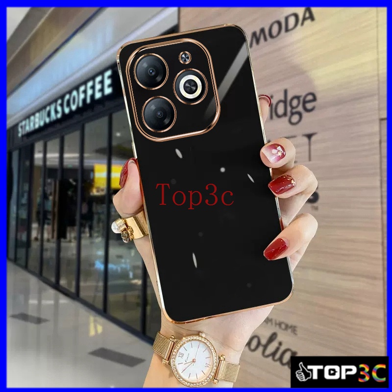 ốp lưng Tecno Spark Go 2024/Spark 20/Pop 8/ Tecno Spark 10 Pro Simple and stylish solid color phone case ZB