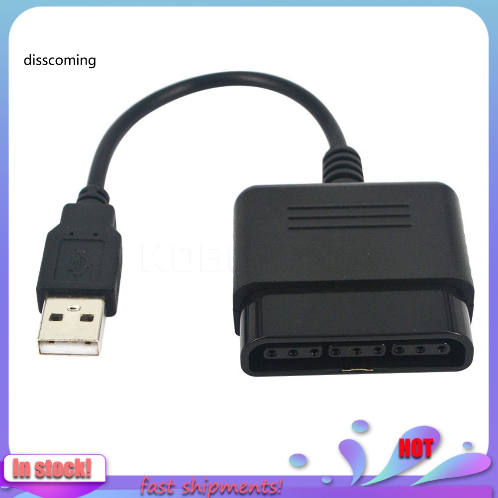 Dây Cáp Chuyển Đổi USB Cho Tay Cầm Chơi Game PS2 Sang PS3 PC
