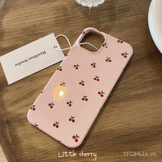 Ốp Điện Thoại Họa Tiết Trái Cherry Cho iPhone15 14 13 11 12Promax 11Promax 12Pro 14plus X XS XR 7 8plus 44DF