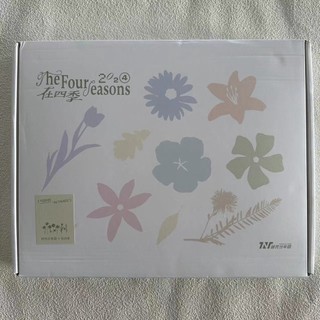 Lịch để bàn năm 2024 in hình nhóm nhạc polaroid tnt times youth league 2024