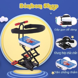 Ghế ngồi xe máy cho bé_XG, Ghế ngồi trước đi xe ga GRANDE, LIBERTY, VESPA...Xe đạp điện, An toàn cho trẻ .01