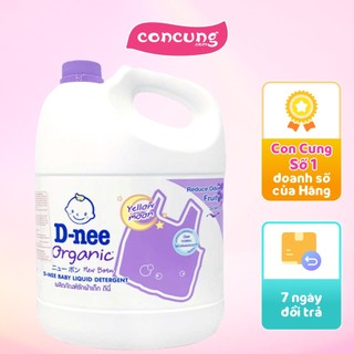 Nước giặt quần áo em bé D-nee Tím - Yellow Moon 3L/2.8