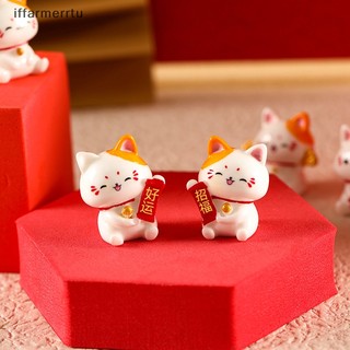 Tượng Mèo May Mắn Để Bàn Trang Trí