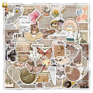  Set 10 20 50 cái sticker chống nước đồ vật giấy xé con người tina love vintage cổ điển dán mũ bảo hiểm vali laptop CN224 