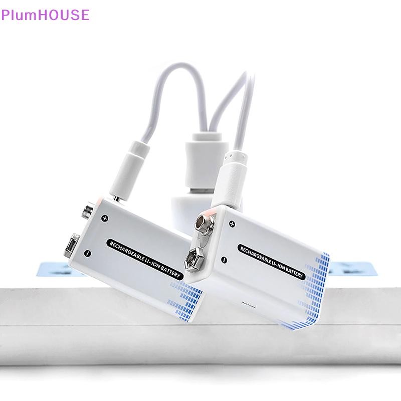 Plumhouse Pin 9v Pin 9v li-ion Type-C Pin 9v lithium Cho Đồng Hồ Micro Đồ Chơi Cáp Sạc USB VN