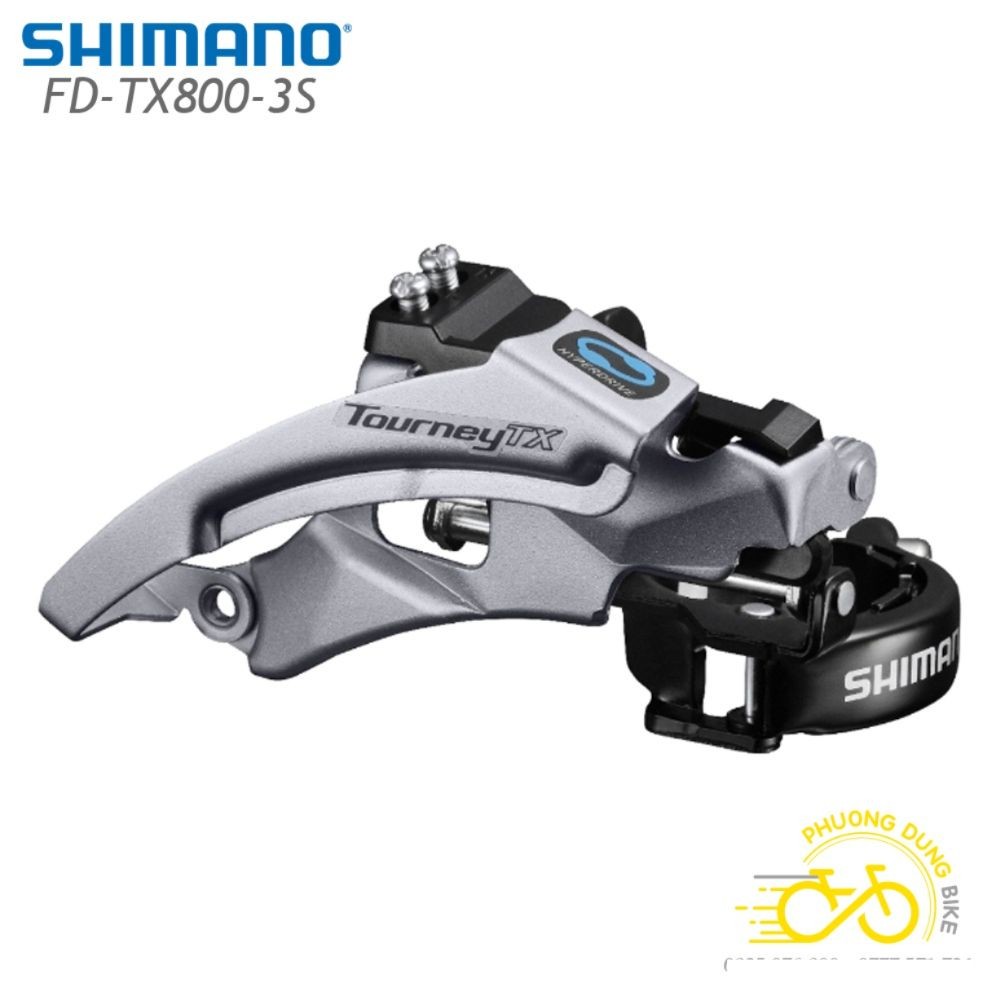 Sang đĩa (Sang đề trước) xe đạp SHIMANO TOURNEY FD TX800 - Hàng chính Hãng