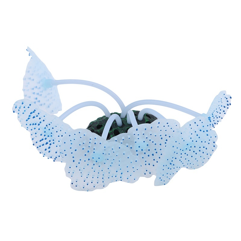 Jmvn) Sứa silicone Phát Quang Trang Trí Bể Cá