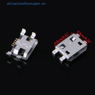 Afs Set 10 Đầu Nối Cổng Sạc type b micro usb 5 pin