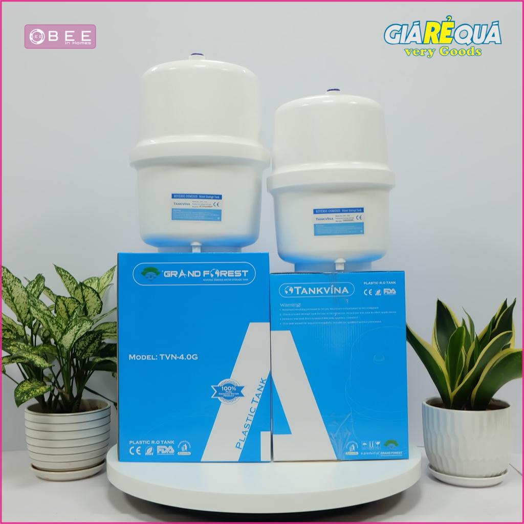 Bình áp máy lọc nước RO Tankvina 4G , Bao gồm van xả áp, van bảo vệ, cho tất cả máy lọc nước