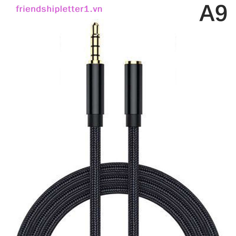 Dây Cáp Nối Dài Tai Nghe 3.5mm Bằng Hợp Kim Nhôm