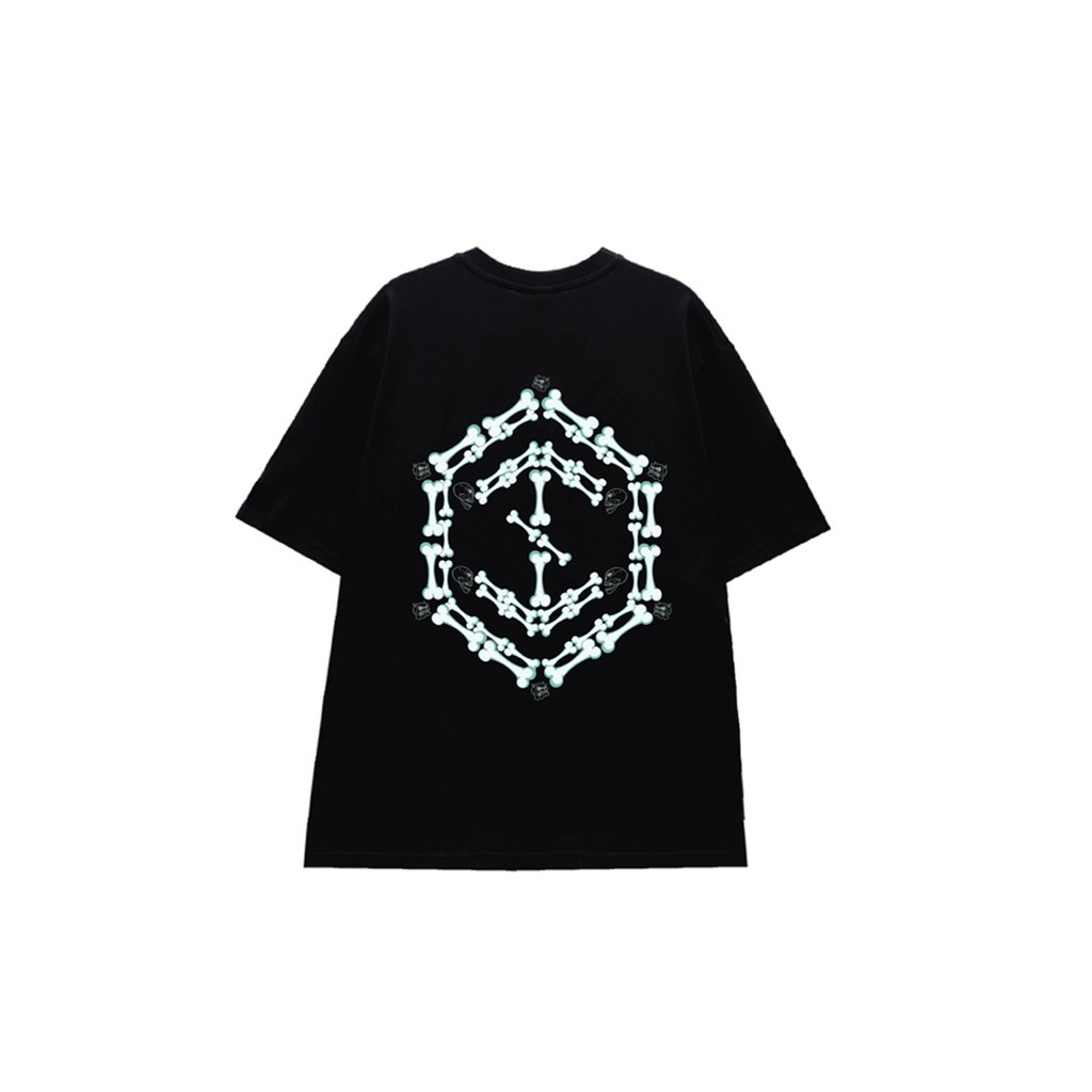 Áo thun tay lỡ Unisex Local Brand  - BONE ĐEN