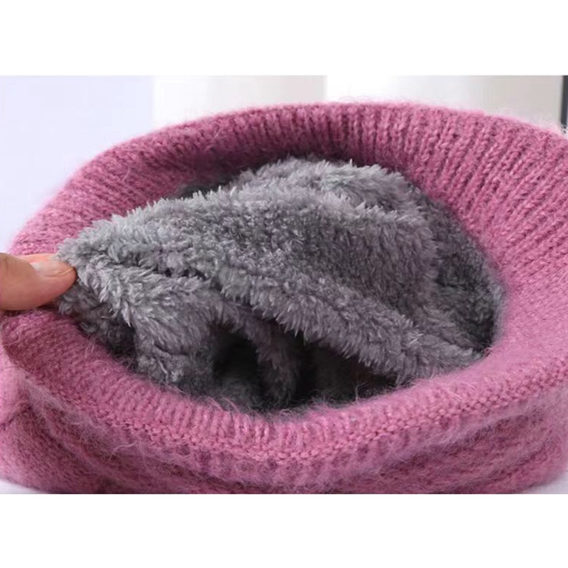 Mũ Len Giữ Ấm Mùa Đông Thời Trang Dành Cho Nữ