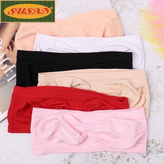 Áo lót kiểu áo ống không viền co giãn thời trang dành cho nữ