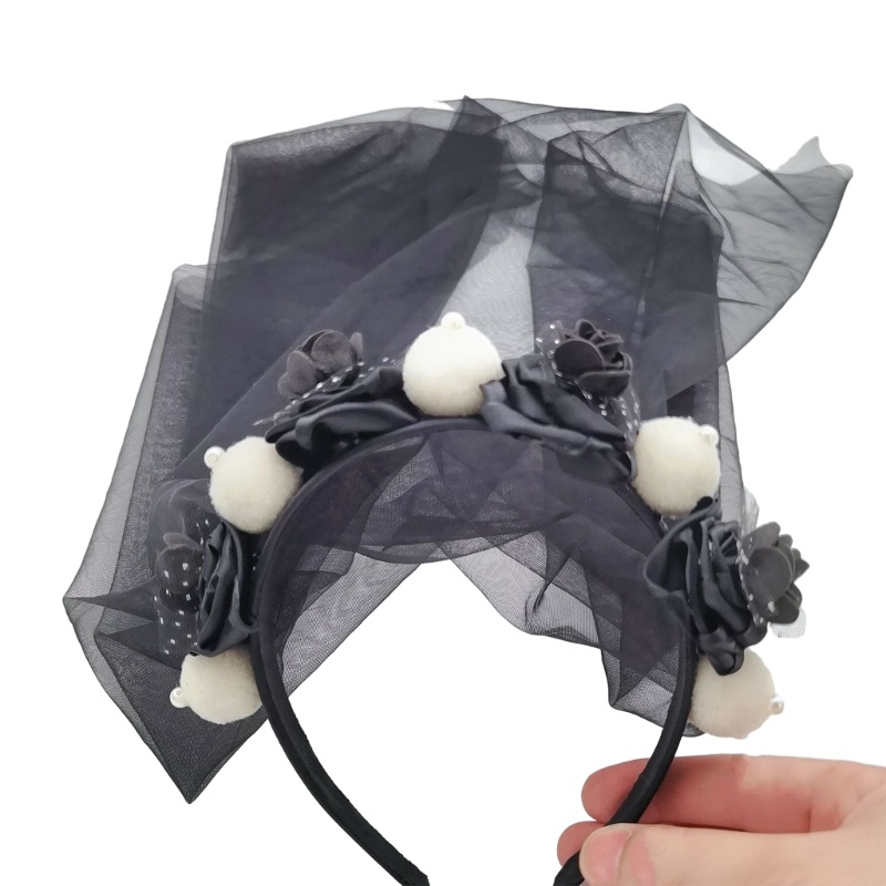 Băng Đô Hoa Hồng Đáng Sợ Cho Cô Dâu Trong Ngày halloween