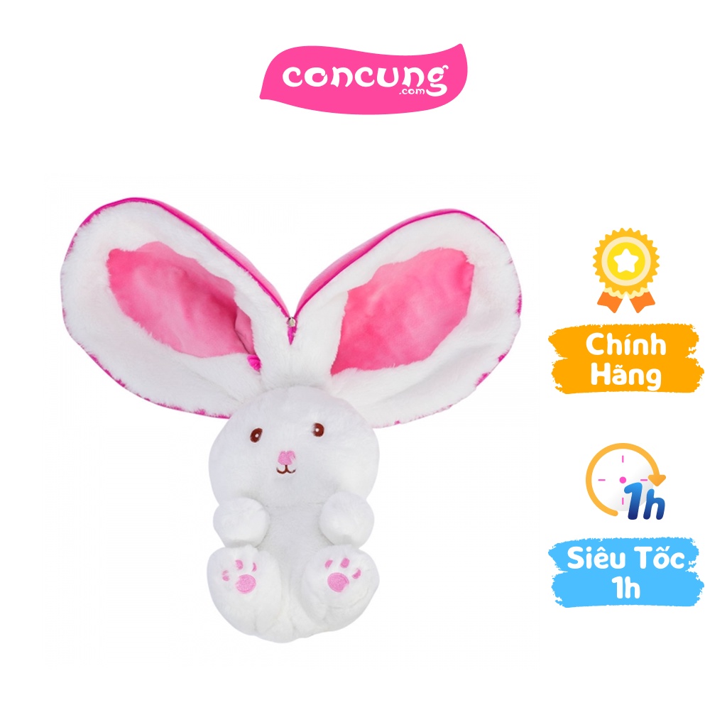 Thú bông bé thỏ trái dâu kèm dây xách Animo C62023