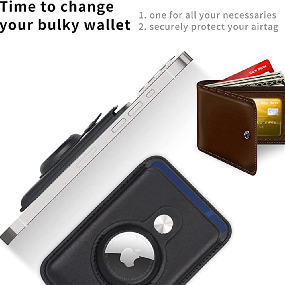 Bao Da Điện Thoại Kèm Ngăn Đựng Thẻ Khóa Nam Châm Cho iphone 12 13 14 pro