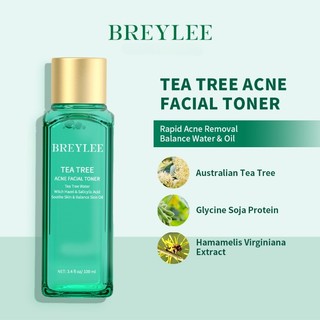 Toner Breylee 100ml Tea Tree Kiểm Soát Dầu/ Dưỡng Ẩm/ Làm Sáng Da/ Giảm Mụn