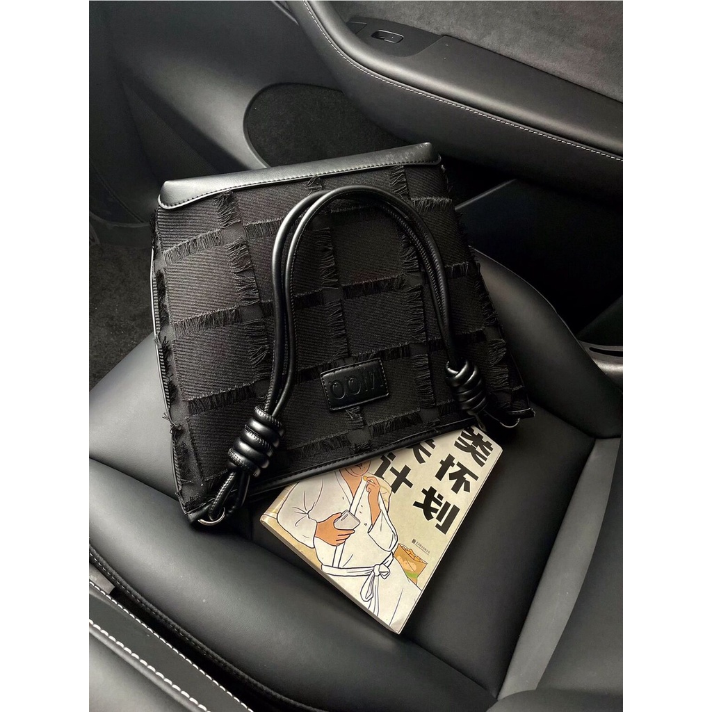 Túi tote Đeo Vai / Xách Tay Một Bên Vai Tua Rua Sức Chứa Lớn Phong Cách Thời Trang Mới 2023 Dành Cho Bạn Nữ