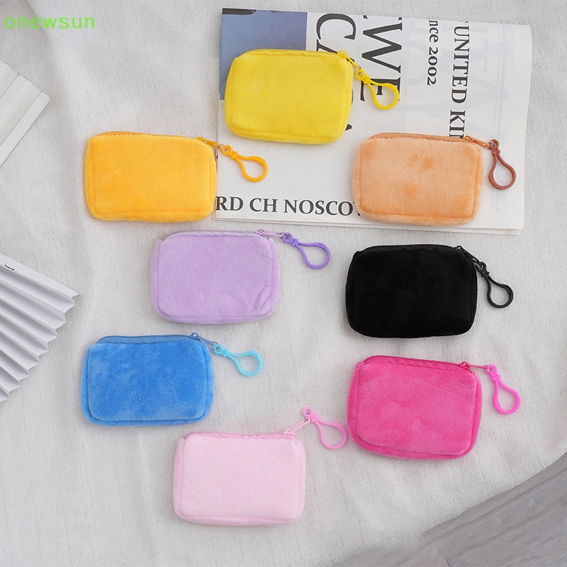 Ví Đựng Tiền Xu Nhỏ Gọn Có Khóa Kéo Thời Trang Hàn Quốc Mới
