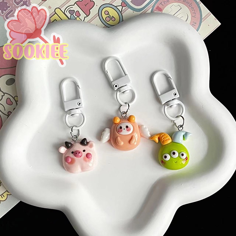 Móc Khóa Hình Hoạt Hình Đáng Yêu Vui Nhộn