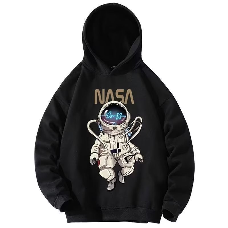 NEW Áo hoodie Nam Dài Tay In Hình Phi Hành Gia Thời Trang Hàn Quốc Chất Lượng Cao