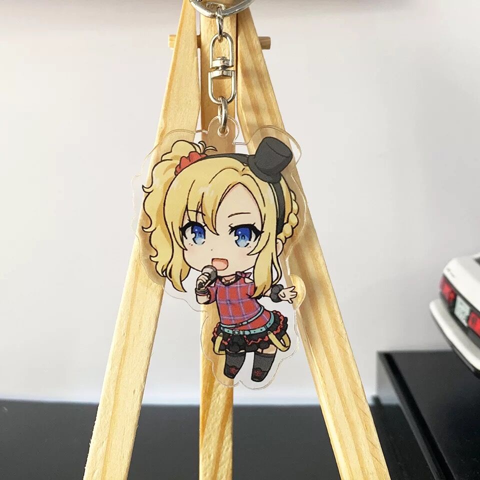 Móc khoá Anime Rascal Does Not Dream of Bunny Girl Keychain Kawaii Sakurajima Mai Phụ Kiện Trang Trí Balo Túi xách