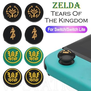 1 Cặp Nút Bọc Cần Điều Khiển Chơi Game Bằng Silicon Cho switch ns / lite / oled / zelda tears of the kingdom Joycon