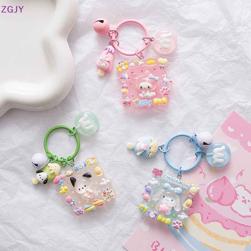 SANRIO Terokk Móc Khóa Hình Búp Bê Hoạt Hình kuromi hello kitty Dạ Quang Đáng Yêu Mới
