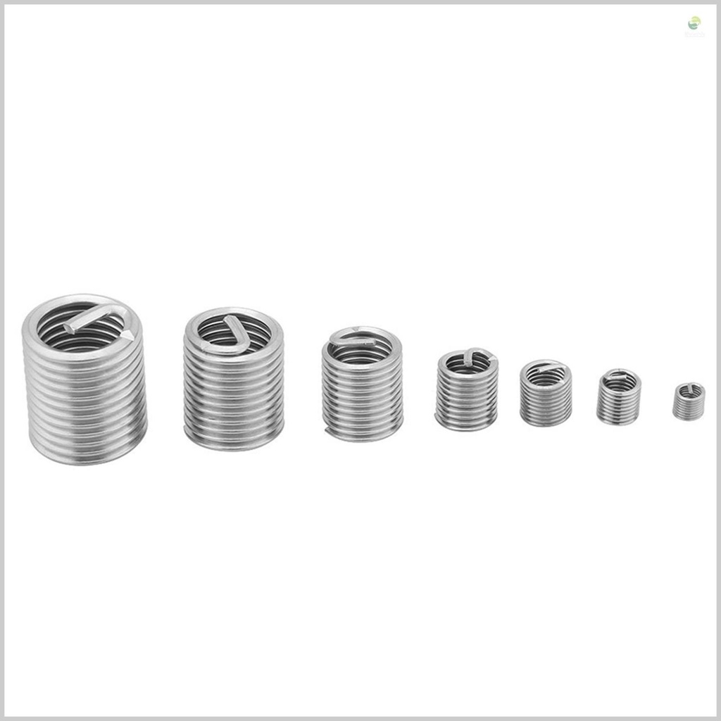 Stainless Steel Thread Insert Assortment Kit M3 M4 M5 M6 M8 M10 M12 for Thread Repair