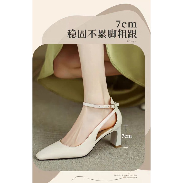 One Giày Cao Gót Mũi Nhọn Thời Trang Dành Cho Nữ