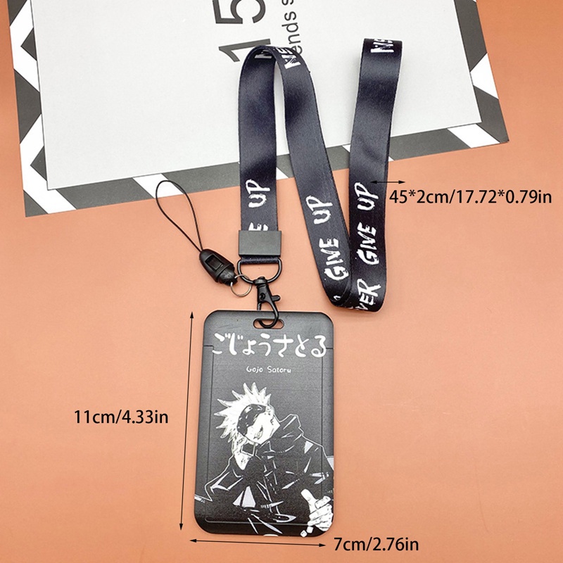 Túi Đựng Thẻ id / Thẻ id / Thẻ id Bằng pvc Họa Tiết Hoạt Hình dragon ball one piece Gắn Dây Đeo Cổ Dành Cho Học Sinh Ốp