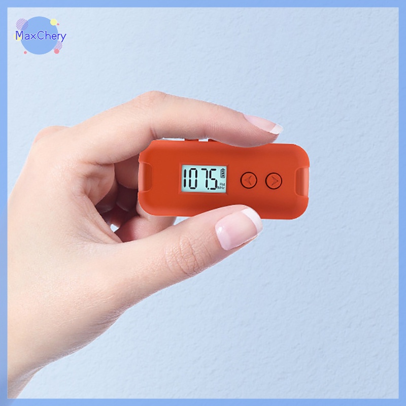 Radio fm mini Bỏ Túi 50-108mhz Có Màn Hình lcd Tiện Dụng Mới