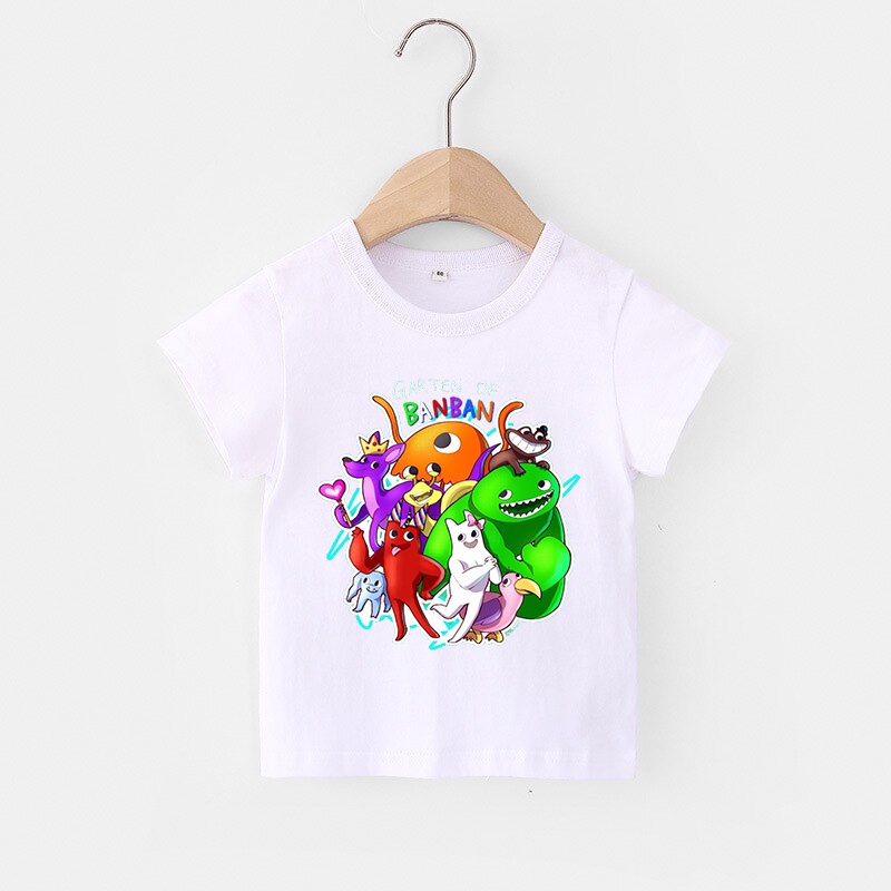 Áo thun trẻ em RAINBOW FRIENDS 3D 2, 8 màu áo, đầy đủ size có big size, áo thun cho bé Cotton, Màu khác nhắn shop