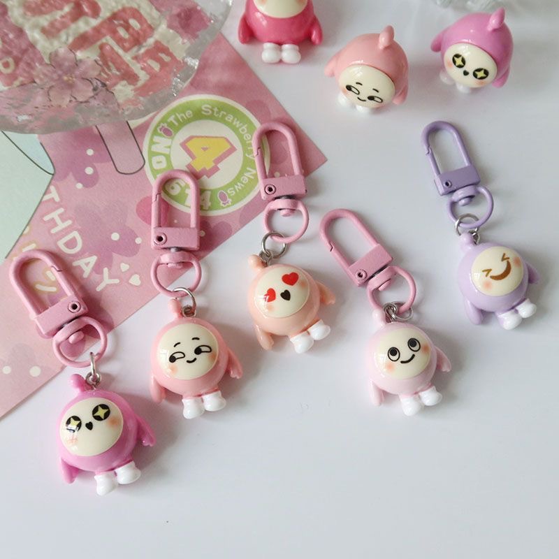 Dễ Thương Móc Khóa Quả Trứng Nhồi Bông Đáng Yêu