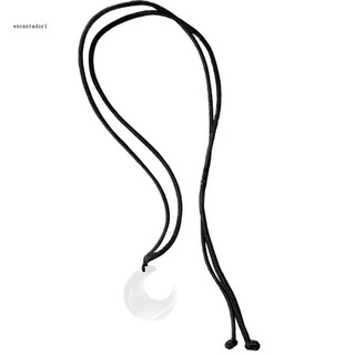 ✿ vòng cổ choker dây đen mặt trăng khuyết đính đá pha lê