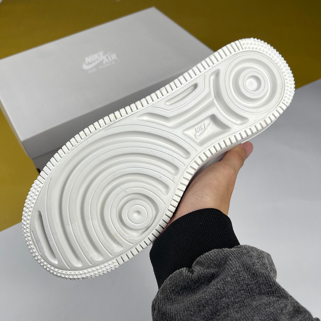 Giày AF1 Shadow Triple White, AF1 Shadow Trắng Full - Than.Shoes