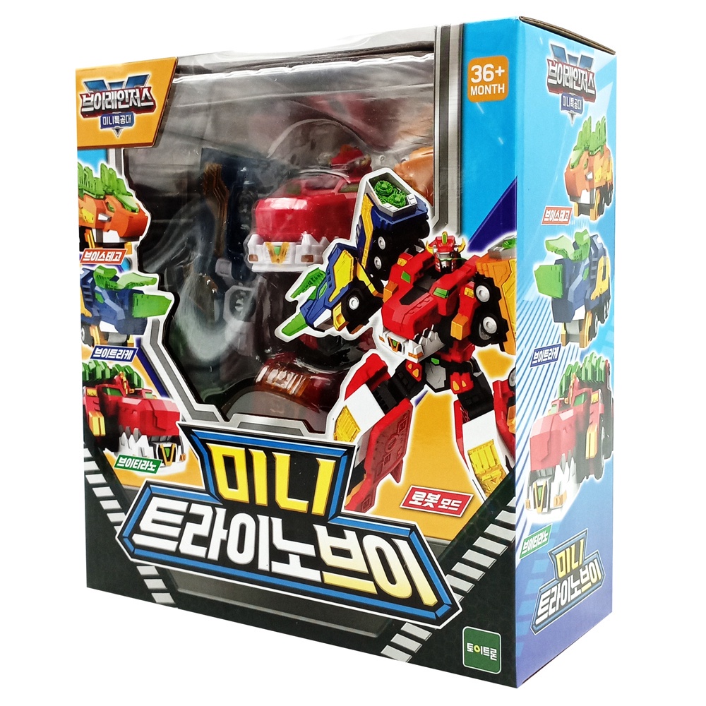 Đồ Chơi Mô Hình MINIFORCE - Robot Hộ Thần Tam Long Hợp Thể Trioh V - 503020