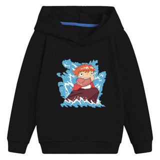 Áo Hoodie In Hình miyazaki studio ghibli ponyo Dễ Thương Cho Bé
