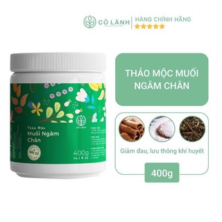 Muối ngâm chân thiên nhiên hữu cơ Cỏ Lành 400G