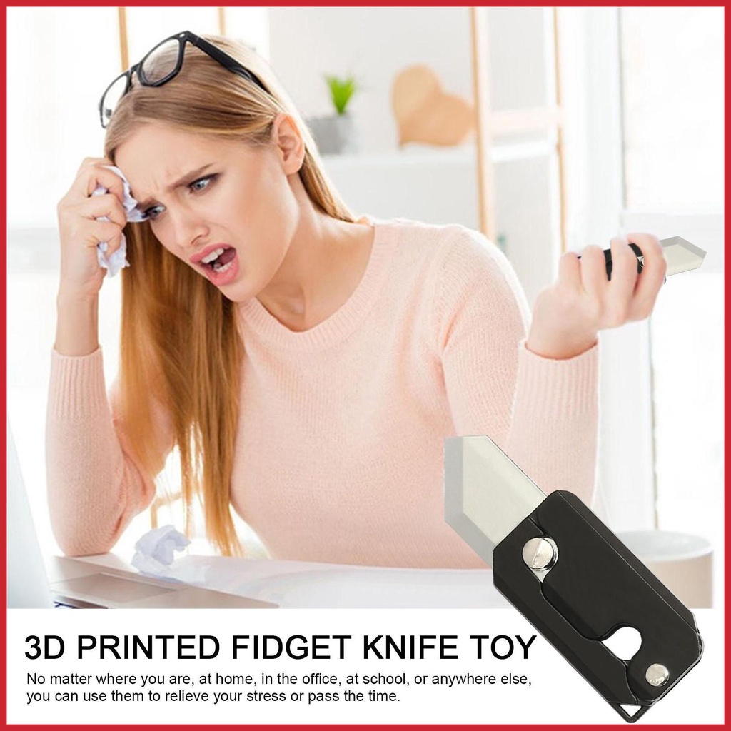 Móc Khóa Hình Con Dao 3d Bằng Hợp Kim Kẽm Màu Đen