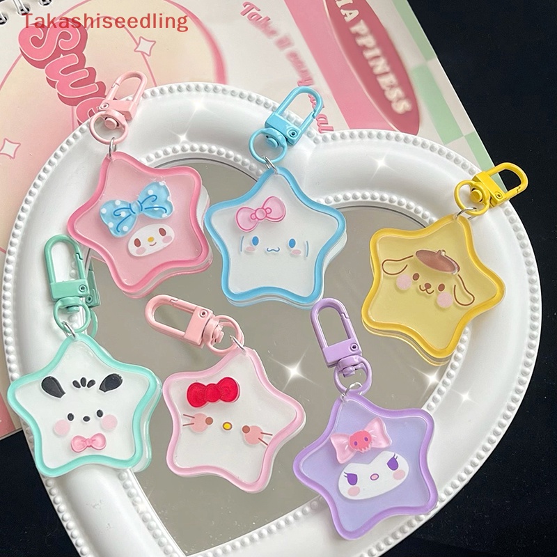 Móc Khóa acrylic Hình Ngôi Sao sanrio Ngọt Ngào Dễ Thương Làm Quà Tặng Cho Bạn Gái
