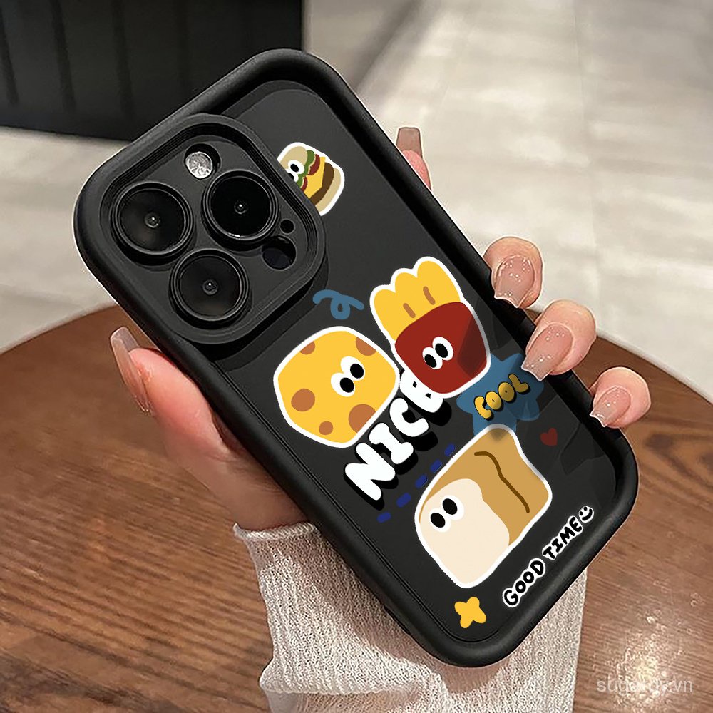 Ốp Điện Thoại Silicon Hình Phô Mai Cho iphone 15promax 15pro 14promax 13promax 15 14 13 12 11Promax xr Xsmax 14plus 15plus 7 8 plus