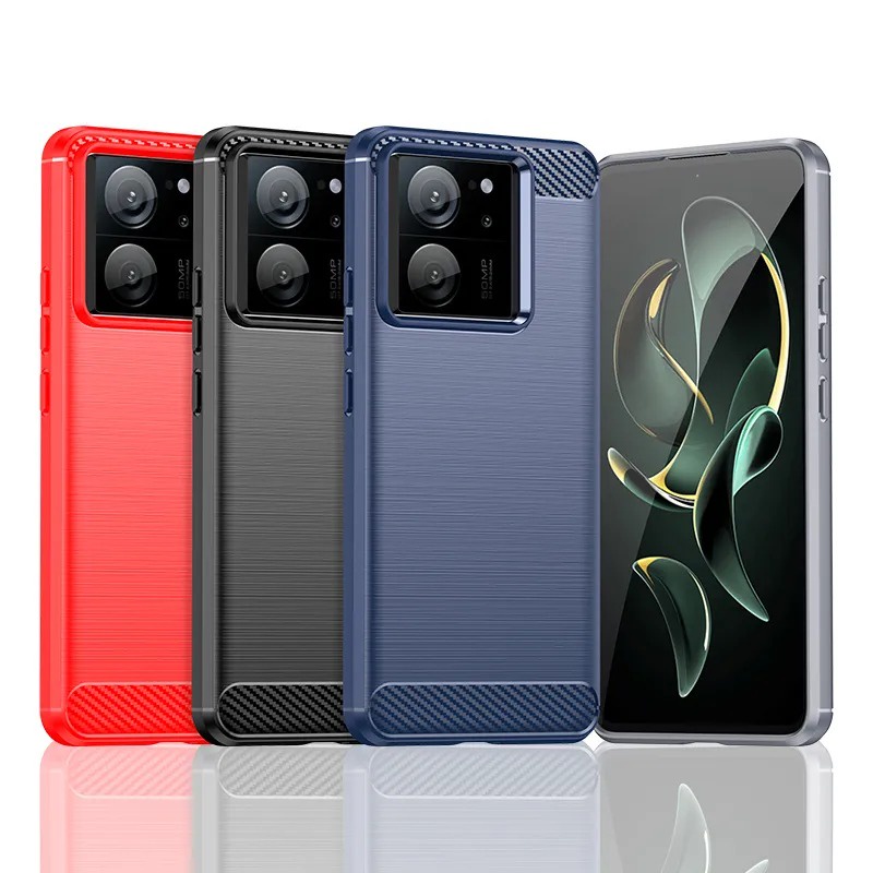 Ốp Lưng Sợi Cacbon Xước Bảo Vệ Cho Điện Thoại xiaomi 13t pro xiaomi mi 13t pro mi 13t pro