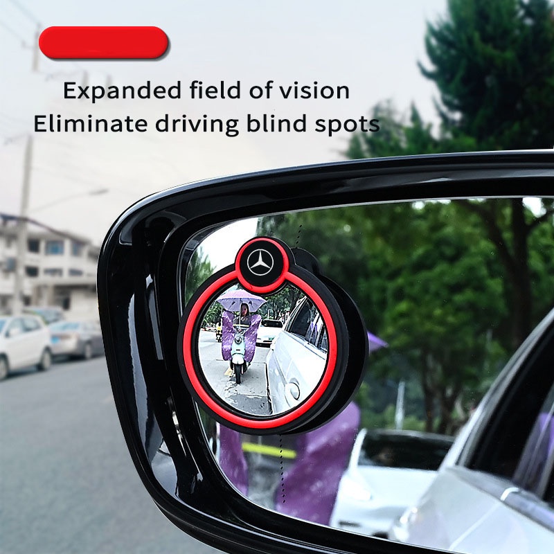 Bộ 2 Cặp Gương Chiếu Hậu Lồi Xoay 360 Độ Không Để Lại Dấu Vết Trên Xe Hơi benz eqs