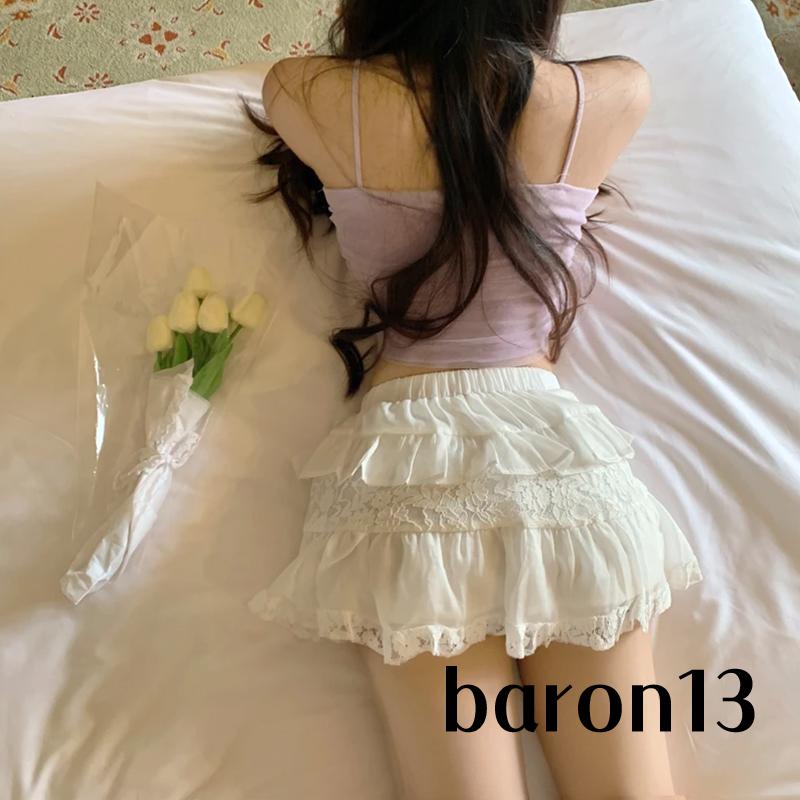 Xo8k-áo Ren Không Tay Khoét Sâu Hở Lưng Màu Trơn Mùa Hè Cho Nữ